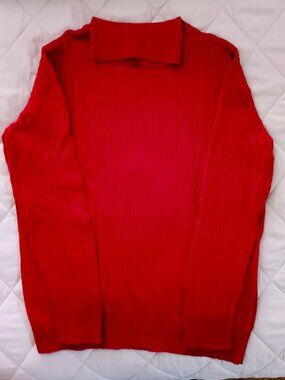 New Kim Rogers Cable Knit Turtleneck Sweater, size M (NWOT)